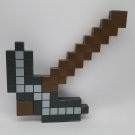 Minecraft 13” Iron Pick Axe Weapon Action Figure Accessory 2017 by Mattel