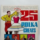 VINTAGE 25 Polka Greats Vol. 1 K-TEL Vinyl Record LP RARE