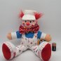 NWT Vintage Ringling Brothers and Barnum & Bailey Circus stuffed Clown RARE