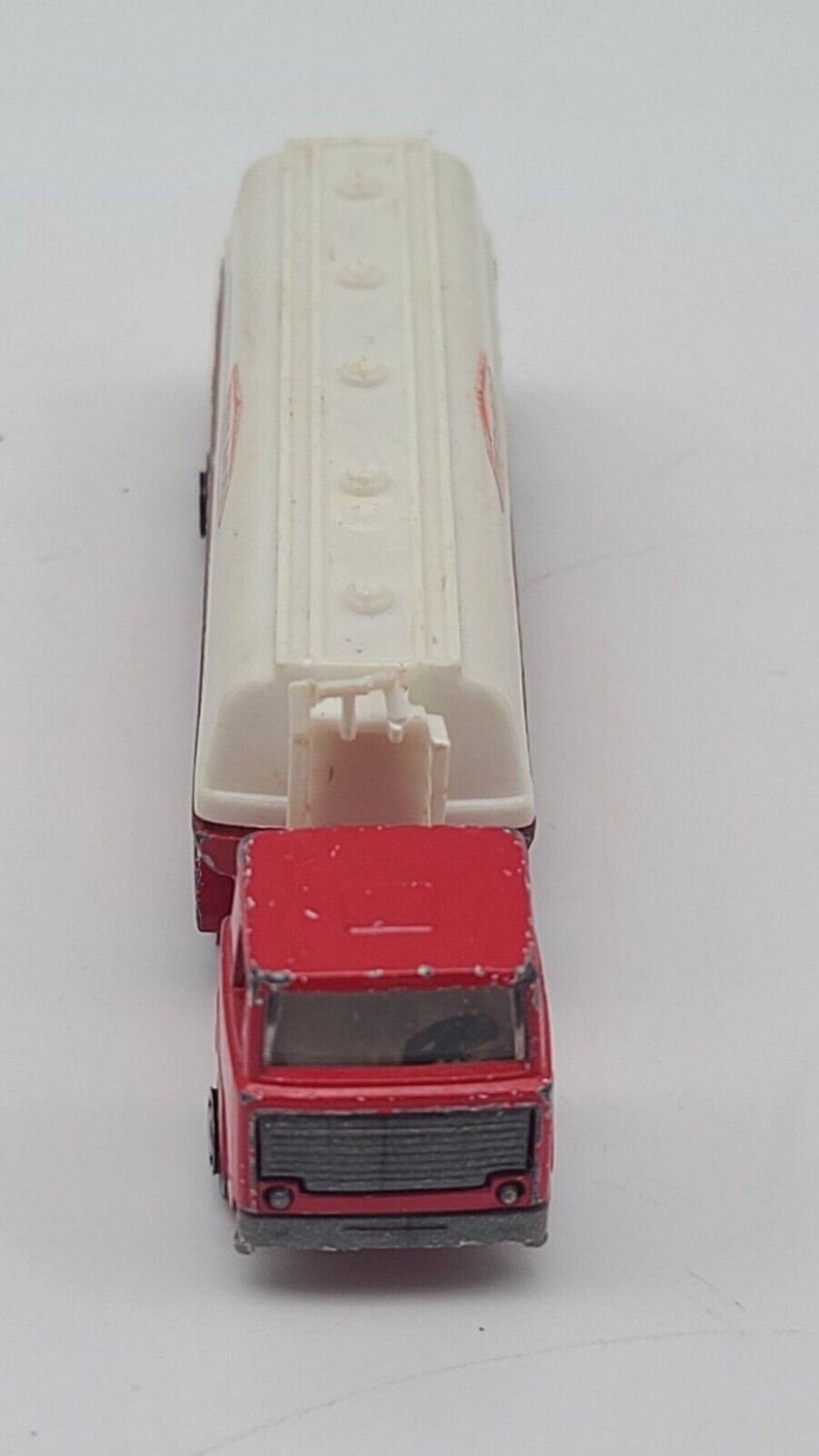 VTG Majorette 1/100 Scania Tanker Truck Gasoline Texaco Made in France ...