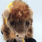Wishpets Buff Realistic Buffalo Bison Plush 10&acirc;�� Stuffed Animal Toy 2001