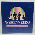 Vtg Anybody's Guess Game 1990 Game  UNPUNCHED/COMPLETE -Western Publishing Co.