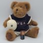 NWT Vintage Boyds Bears 10" Teddy Bear Pat T Spiker Volleyball Team USA Plush