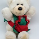 Vintage 1988 Dakin 13" Christmas Holiday Bear Cute Gift w/ Cookie Cutter