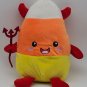 Kellytoy Halloween Candy Corn Devil Horns and Tail Plush Stuffed Toy 2018 CLEAN