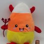 Kellytoy Halloween Candy Corn Devil Horns and Tail Plush Stuffed Toy 2018 CLEAN