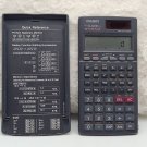 Casio FX-300W Scientific Calculator Black Solar Powered Original Case S V.P.AM