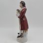 Vintage ORION Colonial Man With Flowers Porcelain Figurine 10" Occupied Japan