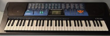 Casio CTK-519 Electronic Keyboard Synthesizer 100 Tones Rhythms Songs TESTED