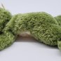 World Market Green Frog Plush w/ Bow Stuffed Animal Toy 9" HTF