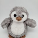 Bearington Collection Plush Baby Penguin Gray Grey White 6" *CLEAN*