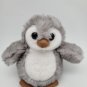 Bearington Collection Plush Baby Penguin Gray Grey White 6" *CLEAN*