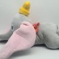 Disney 14" Flying Dumbo Store Stuffed Plush with Feather