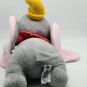Disney 14" Flying Dumbo Store Stuffed Plush with Feather