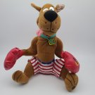 CARTOON NETWORK SCOOBY DOO DOG Plush Toy Boxer Boxing Gloves Hanna Barbera