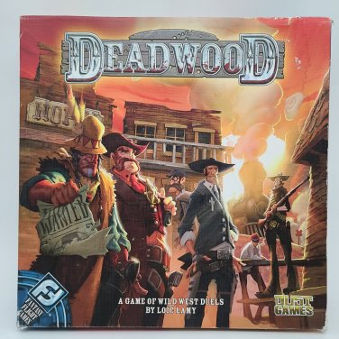 Deadwood (Board Game, 2011) Fantasy Flight Dust Games wild west duel COMPLETE
