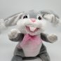 Dan Dee Easter 11" Animated Light Up Musical Gray Bunny Down In The Meadow*WORKS