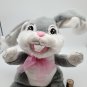 Dan Dee Easter 11" Animated Light Up Musical Gray Bunny Down In The Meadow*WORKS