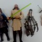 Vintage Lot of 9 Star Wars Phantom Menace Figures w/ Extras