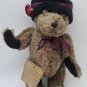 Vintage 1994 Boyds Bears 10" Gray w/ Hat Archive Series Plush Toy Stuffed Animal