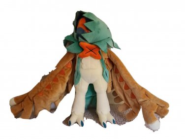 Pokemon Center Decidueye Plush Posable Wings 12"  Retired 2017 *ULTRA RARE*