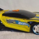 Hot Wheels Toy Color Change Hyper Racer Yellow Lights and Sound 10" Car Mattel