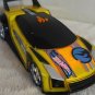 Hot Wheels Toy Color Change Hyper Racer Yellow Lights and Sound 10" Car Mattel