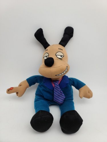 Pull My Finger Dog 8"  Plush w/ Fart Sound