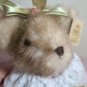 RARE Bearington Bear Collection 'Taylor' Lavender Romper Bean Bottom 16" *CLEAN*