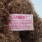 RUSS LAMBERT Sheep Stuffed Animal Cute 12&acirc;��Long Super Soft Brown PLUSH TOY w/ Bow