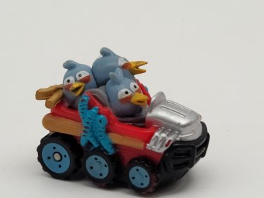 Angry Birds GO! Telepods Interactive Kart Racer Blue Birds, Loose, Hasbro 2013