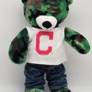 Build A Bear 16" PLUSH CAMO BEAR Green w/ Outfit and Soundbox