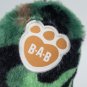 Build A Bear 16" PLUSH CAMO BEAR Green w/ Outfit and Soundbox