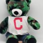 Build A Bear 16" PLUSH CAMO BEAR Green w/ Outfit and Soundbox