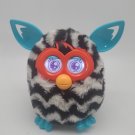 Furby Boom Black And White Stripes Interactive Pet Zig Zag Electronic Toy Works