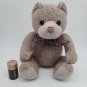 ULTRA RARE Vintage Medium-Size Gund Bear with Pattern Design *CLEAN*