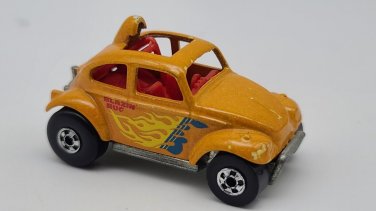 Hot Wheels 1983 Baja Bug Yellow Orange Color