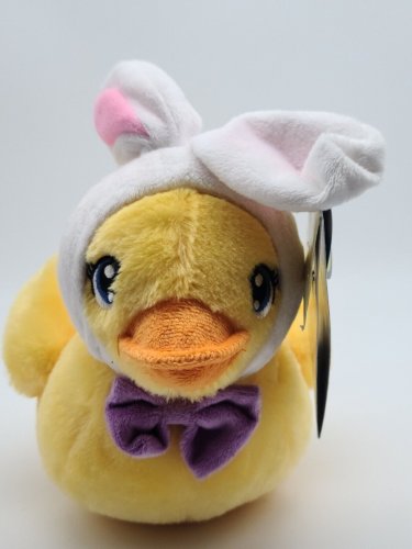 Gemmy Industries Easter Duck Singin Pretty Bunny Walking Down The Street