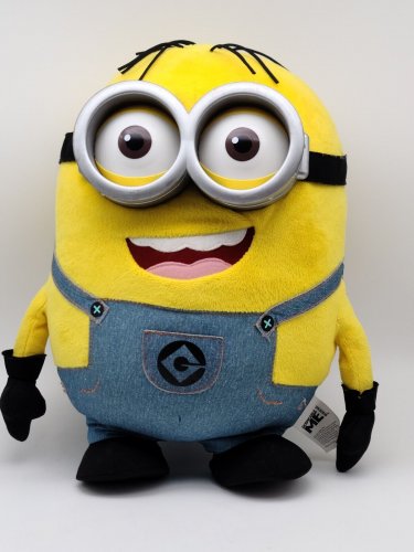 Deluxe Minion Dave w/ Pop Out Light Up Eyes Talking Plush Despicable Me 3