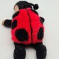 Vintage 1997 Anne Geddes 15" Lady Bug Sleeping Baby Doll Plush Vinyl Collectible
