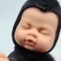 Vintage 1997 Anne Geddes 15" Lady Bug Sleeping Baby Doll Plush Vinyl Collectible
