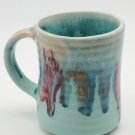 Sand Dollar Ceramic Mug, 16 oz Mug, Glazed, Pottery Mug, Coffee Mug RARE