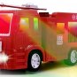 WolVol Electric Fire Truck Toy with Stunning 3D Lights and Sirens, goes...
