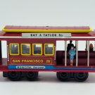 Vintage San Francisco Friction Motor Toy Train Cable Cart Hong Kong