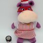 8" Disney DOC McSTUFFINS Purple Hippo HALLIE Stuffed Animal Nurse Plush Toy