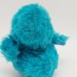 Christmas Lester Looney Bird Plush Stuffed  Blue Fuzzy Duck Russ Berrie *READ*
