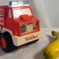 Vintage Tonka 1991 Heavy Orange Plastic Truck 7"