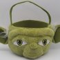 RARE Yoda Halloween Bucket Easter Basket Disney Star Wars CLEAN