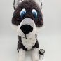 Classic Toy Company Gray Wolf Husky Dog 10" Plush Stuffed Animal Toy