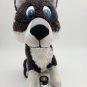 Classic Toy Company Gray Wolf Husky Dog 10" Plush Stuffed Animal Toy